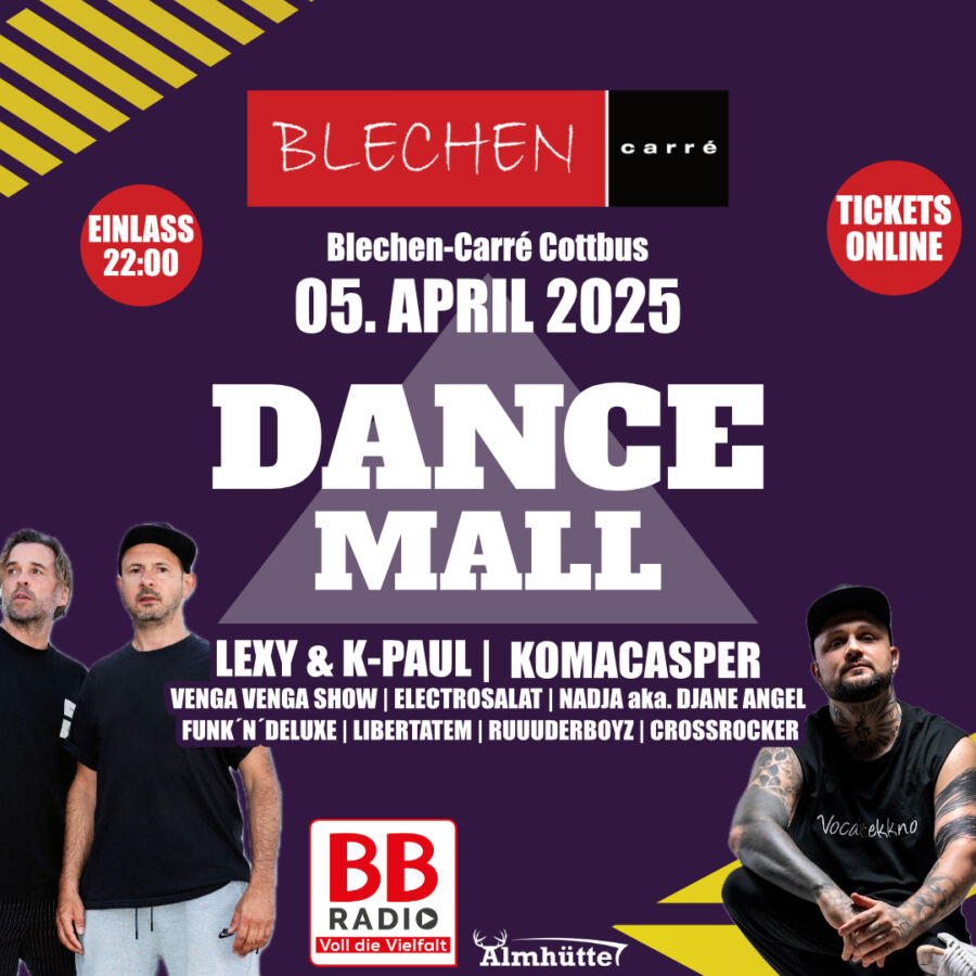 Bild: DANCE MALL  w/Lexy & K-Pa - 6. April 25